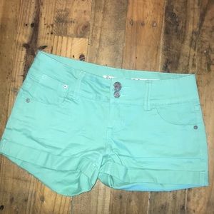 Mint Green shorts- Indigo Rein Size 1